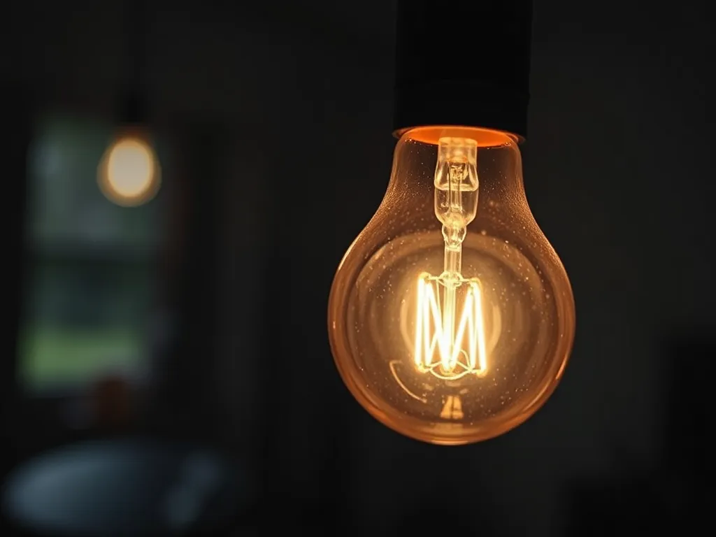 Dlaczego żarówka świeci po wyłączeniu?