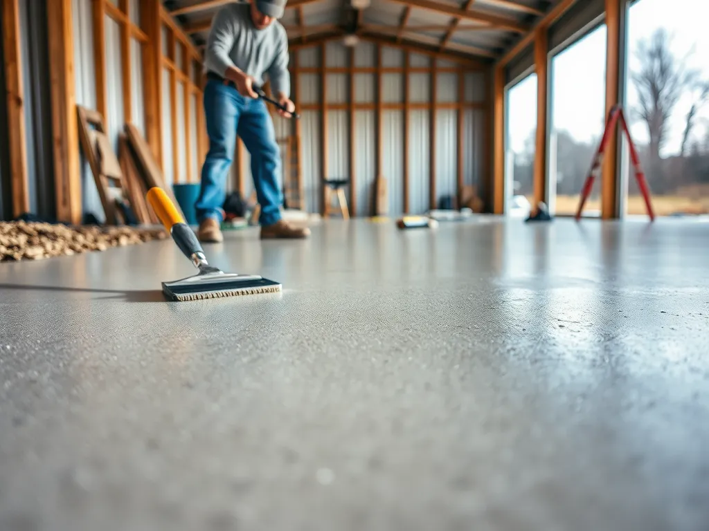 Jak zrobić wylewkę pod garaż blaszany?