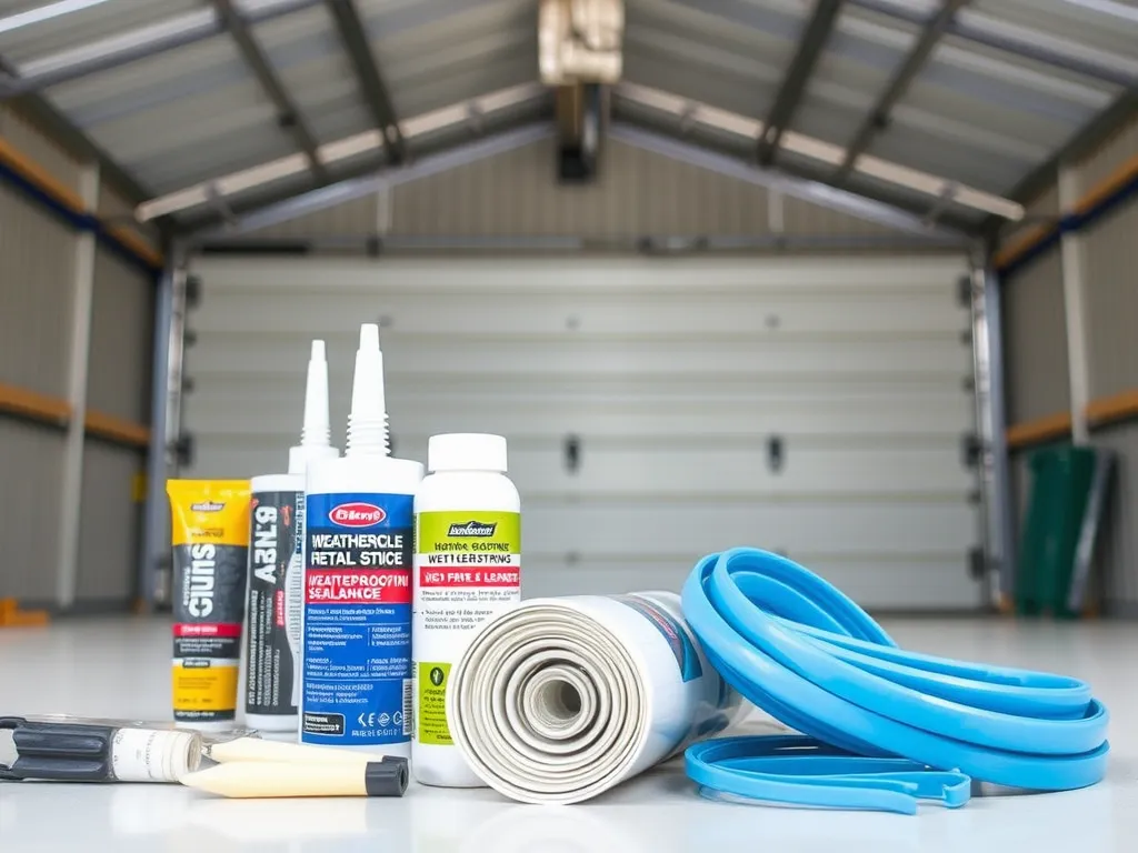 Czym uszczelnić garaż blaszany?