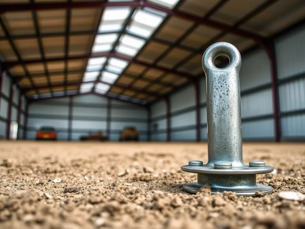 Jak zakotwiczyć garaż blaszany?