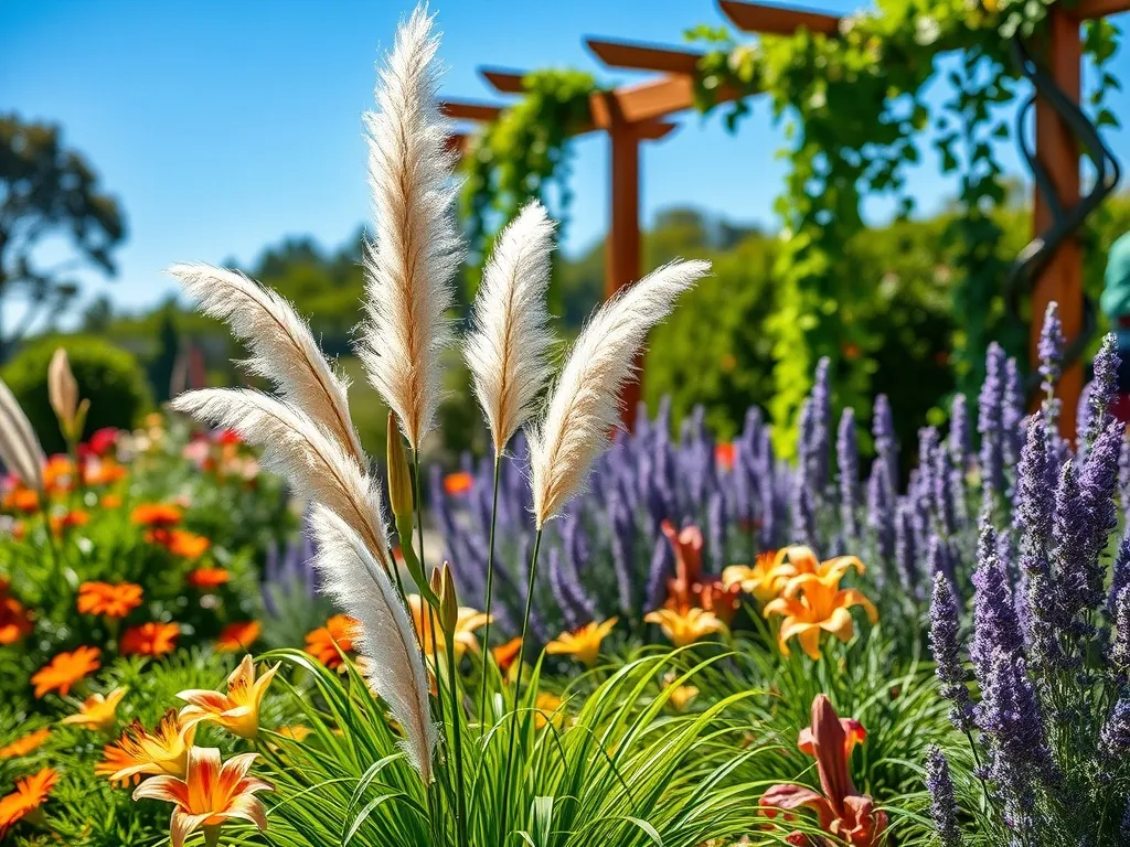 Jak łączyć rozplenica japońska z innymi roślinami w ogrodzie?