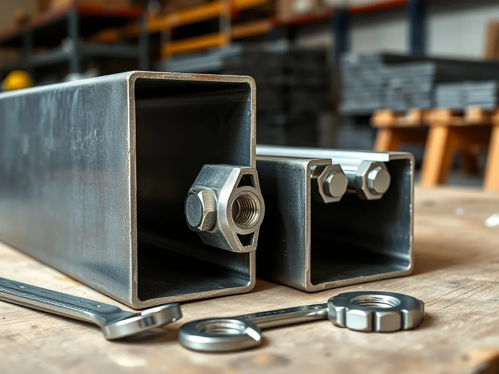 Jak połączyć profile stalowe bez spawania?