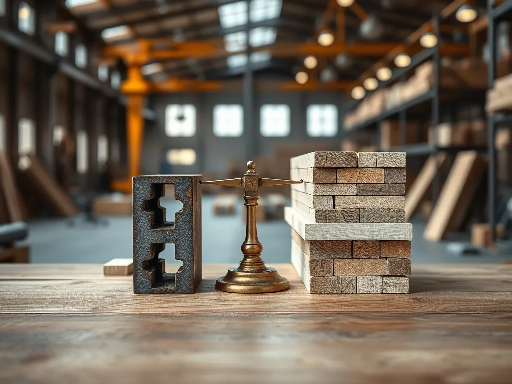 Co jest tańsze: konstrukcja stalowa czy drewniana?